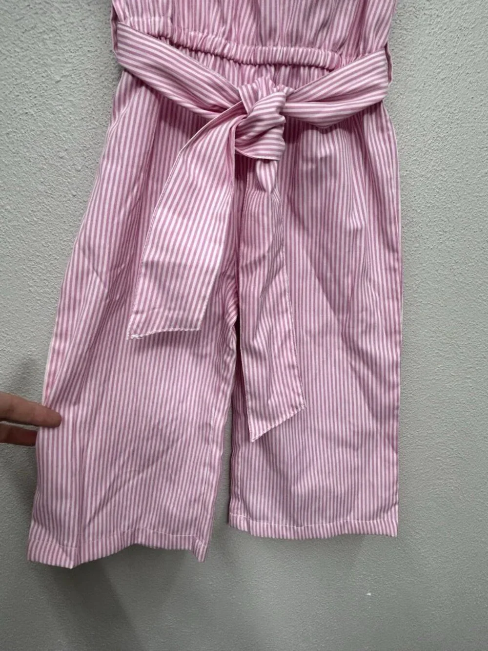 NEW Habitual Girls Jumpsuit 3T LOT Of 3 Sleeveless Striped Nautical Preppy READ